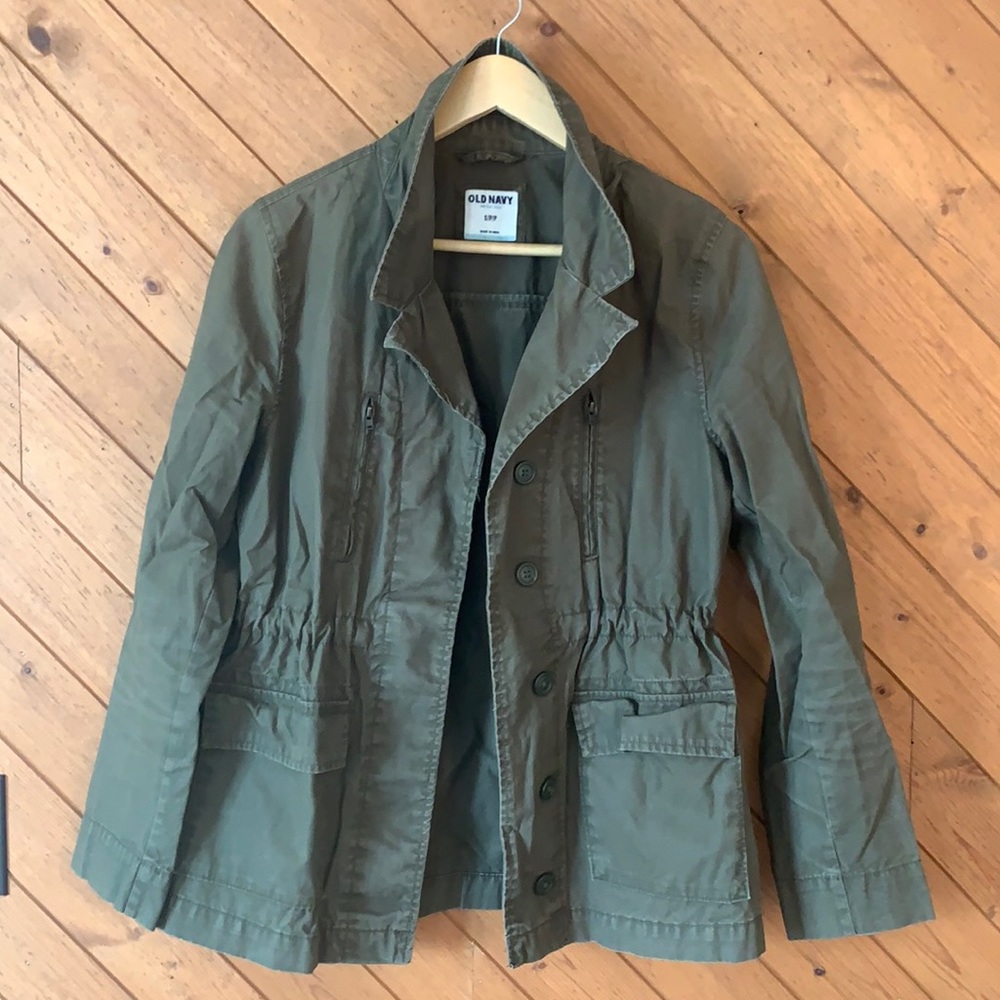 Old Navy Green Cargo jacket